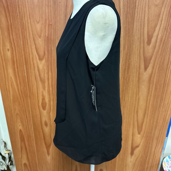 NEW Zac & Rachel Black Sleeveless Top Stitchfix PS Petite Small NWT - Picture 4 of 9